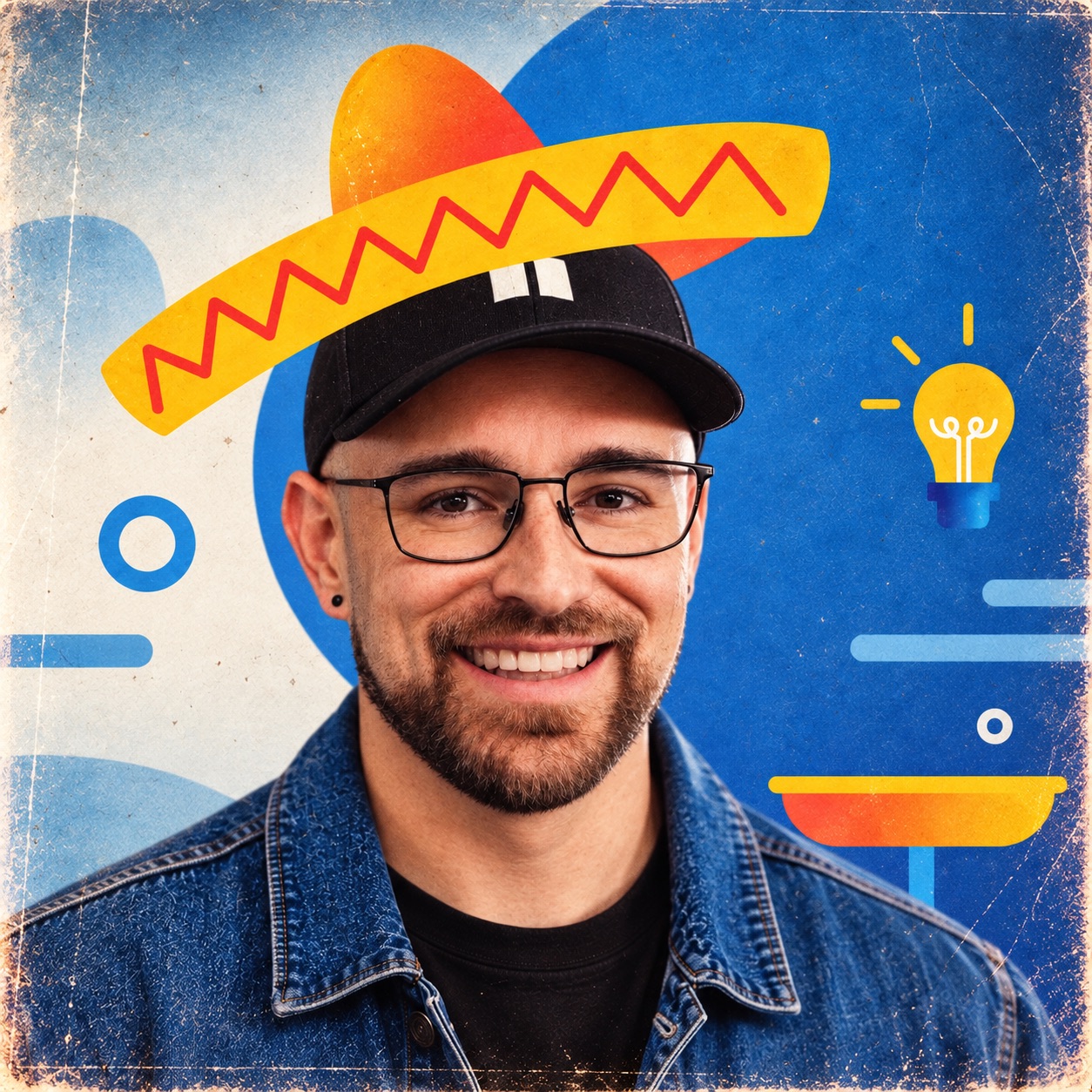Design Systems at Scale podcast cover featuring Szymon Chudy and the Señors at Scale branding